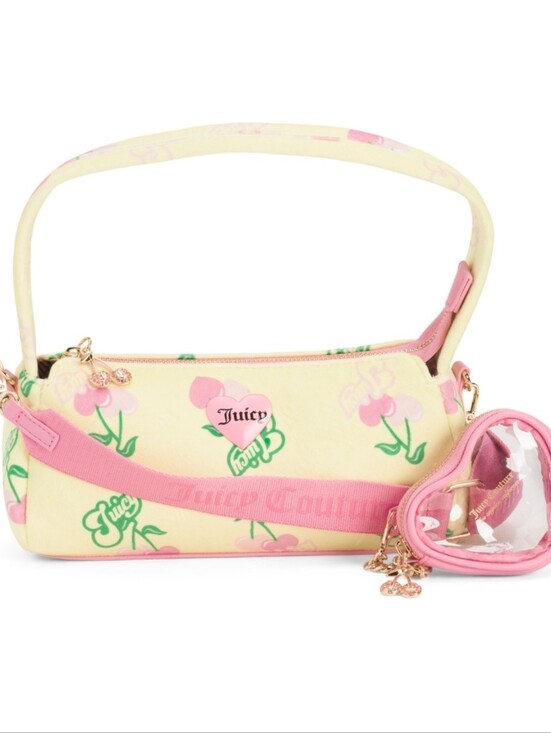 Juicy Couture Handbags - 💛▪️Juicy Couture▪️ Yellow Iris Multi Retro Juicy Cherry Shoulder Bag